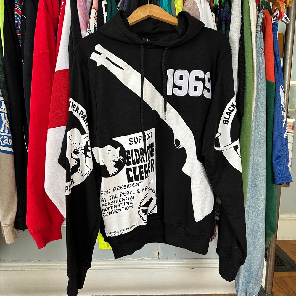 Eldridge cleaver all over print hoodie